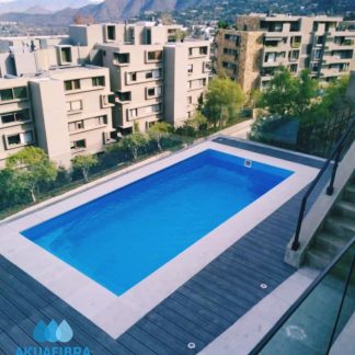 Piscinas de fibra